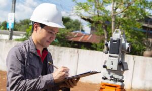 Land surveyor conducting an ALTA Title Survey near expanding city boundaries after a court ruling