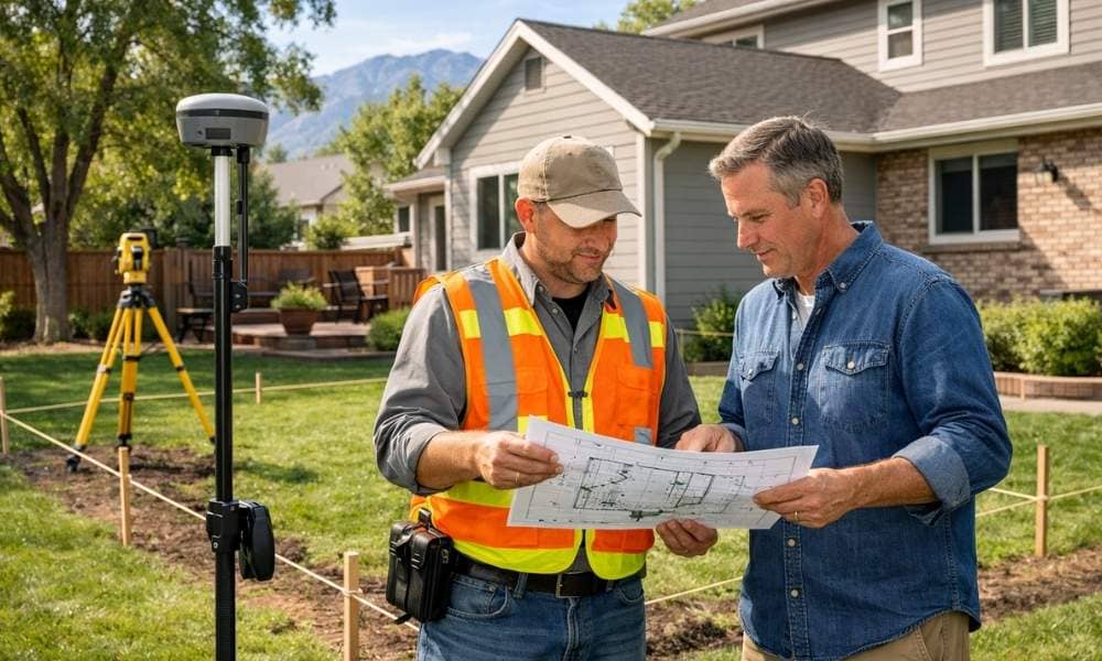 House survey before a home renovation project