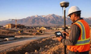 Land surveying utah wasatch front - ALTA SURVEY Utah A surveyor uses modern GNSS GPS equipment for land surveying at a new development site in Utah's Wasatch Front